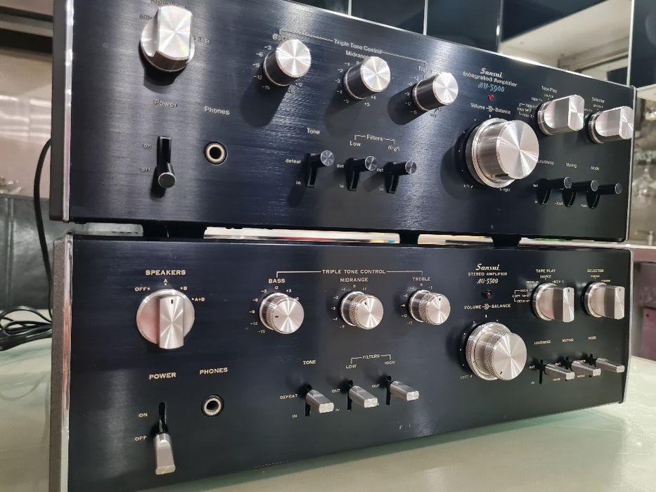 Amplificator  Sansui  AU- 5500  (servisat )