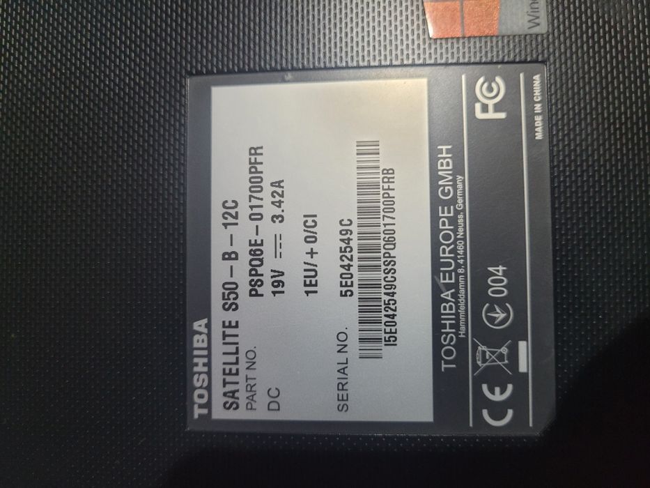 Leptop Toshiba Satelite