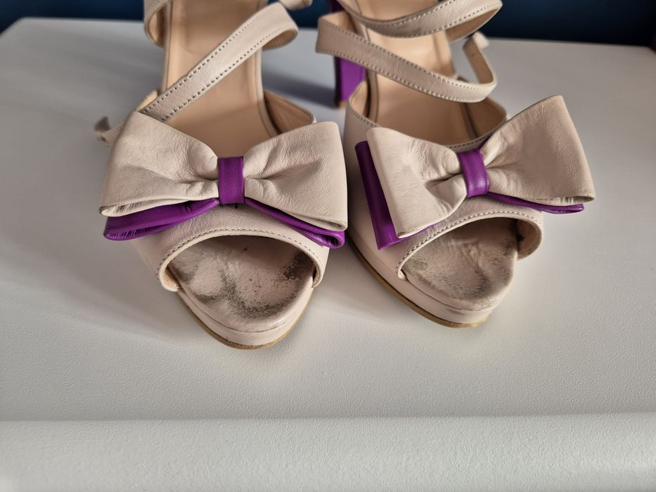 Vand sandale de piele Creative Shoes