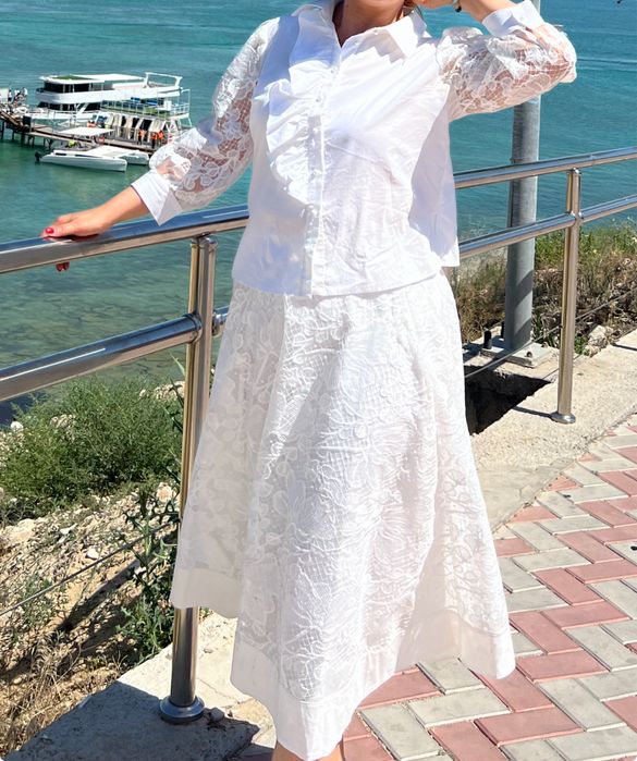 Двойка блузка и юбка