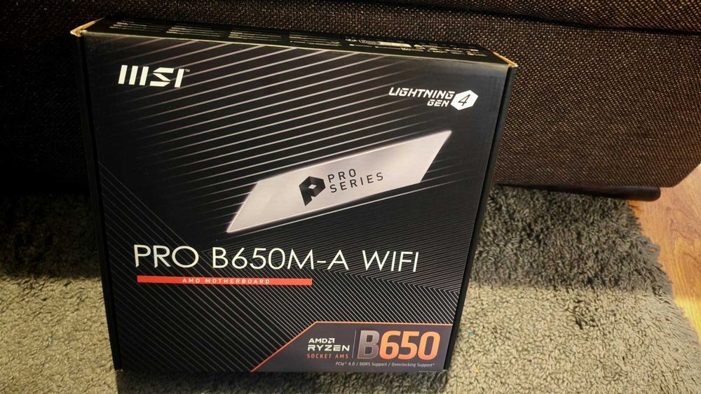 MSI Pro B650M-A WiFi + RYZEN 5 9600X 6-Core + 16GB RAM AM5