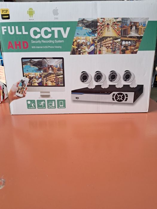 Sistem de supraveghiere HD cu 4 camere
