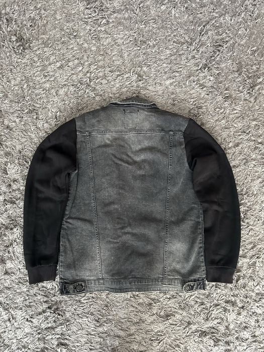 geaca de blug gri y2k