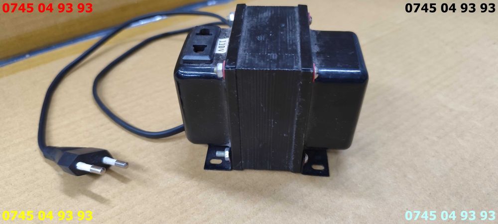 transformator 110v 200w din 220v face 110v negru cu proba