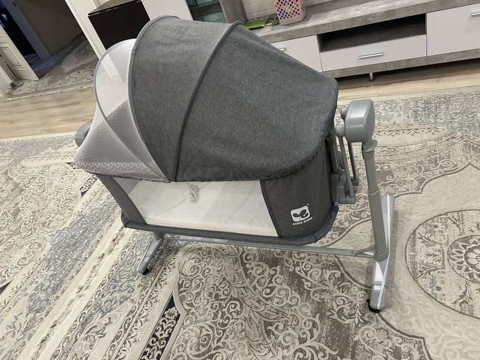 Электронный манеж-кровать