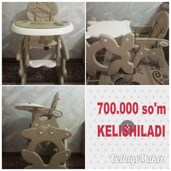 Bolalar stol-stuli sotiladi