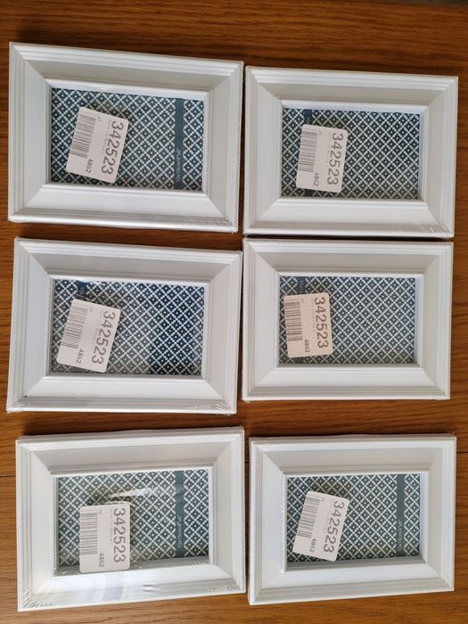 Рамки за снимки 10 см на 15 см бели