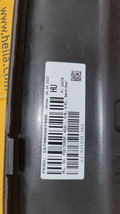 Ornament spoiler difuzor bara spate M pachet NOU BMW 3 F30 F31