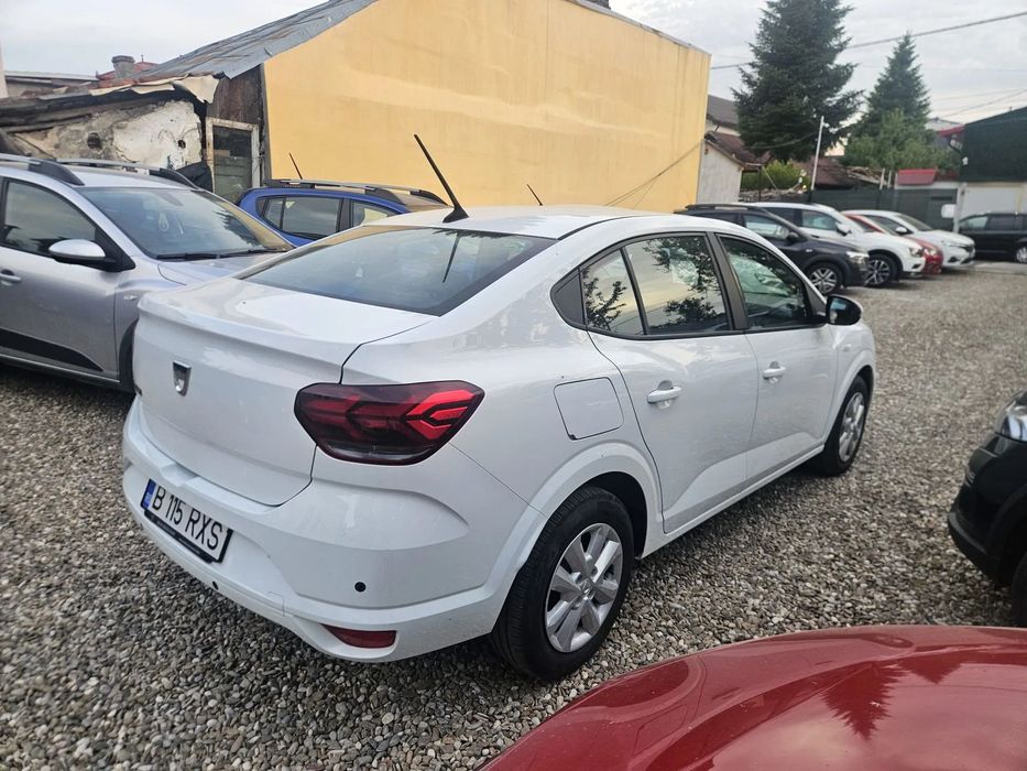 Dacia Logan Flota Logan3 sedan 2022 albe GPL iunie 2026 man 6 trepte TVA deductibi