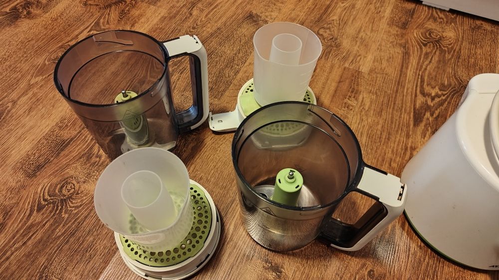 Philips Avent SCF 870 - Steamer și Blender pentru mâncare bebeluși