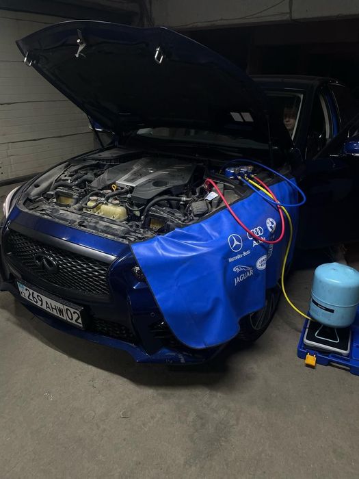 Обслуживание-диагностика автокондиционеров