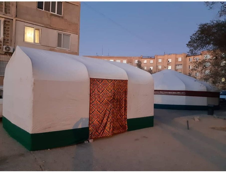 Темір палатка сатылады