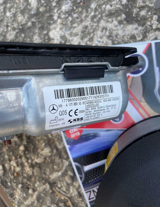 Mercedes Benz cla a b c e s cls kit airbag amg centuri plansa bord