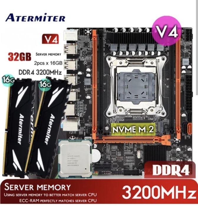 Продам сборку пк. Процессор Xeon e5-2620  ОЗУ DDR4 32GB