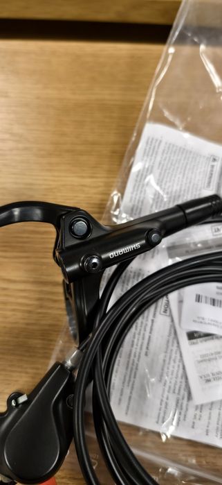 НОВИ Хидравлични спирачки Shimano BL-MT200 - комплект предна + задна