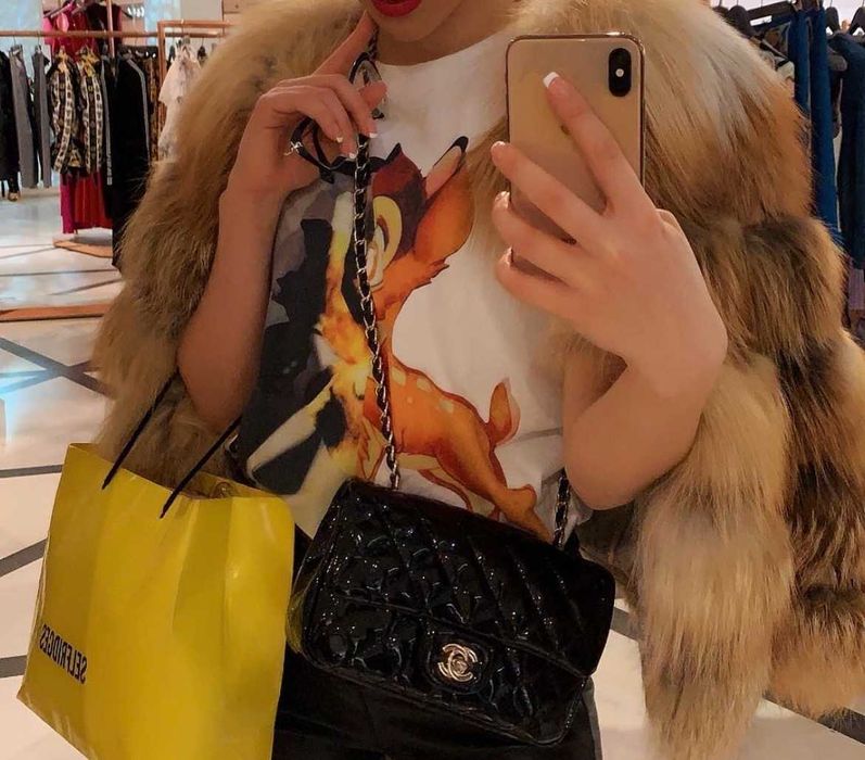 Тениска с бамби Givenchy