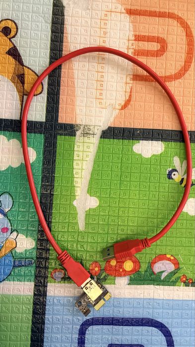 Riser PCIe USB 3.0 complet – pentru mining GPU