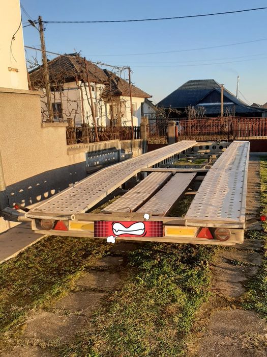 Platforma, trailer auto 3,5 t, 8,5m