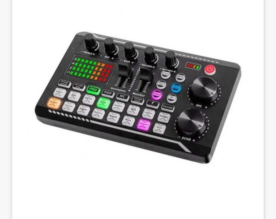 Mixer consola placă de sunet