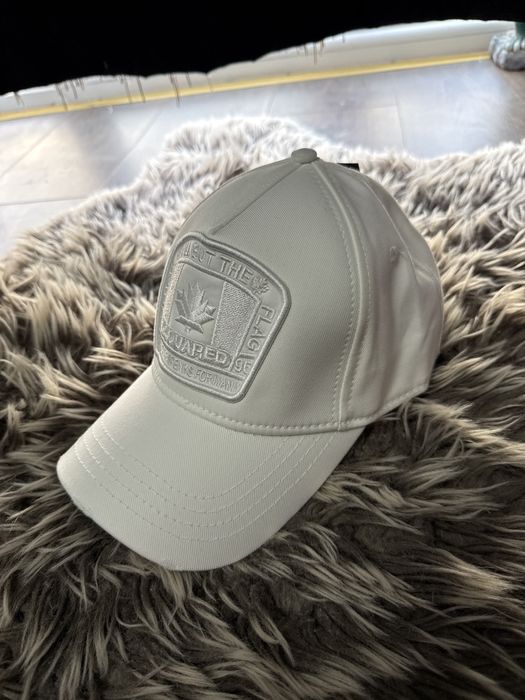 Sapca Dsquared2 Flag alba Premium