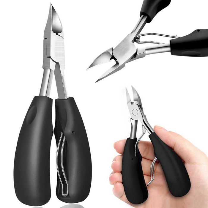 Cleste Profesional pentru Taierea Unghiilor si Cuticulelor din Inox