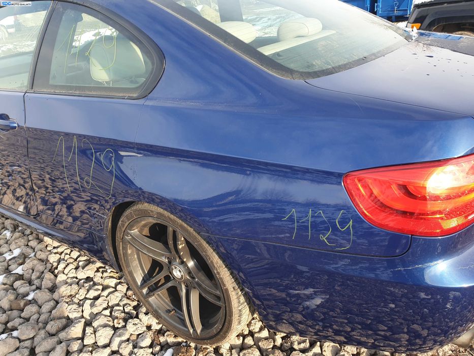 Aripa Caroserie Stanga Spate BMW Seria 3 E92 2006 - 2013 Culoare 381/5 Le Mans Blau Metallic [K9334]