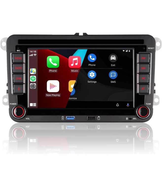 Navigatie Touch 2GB Ram Carplay VW Volkswagen Seat Skoda Passat Golf