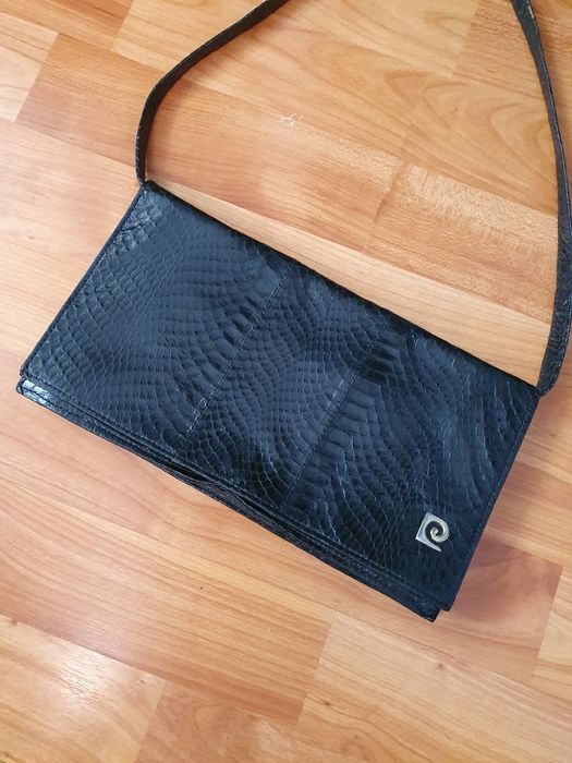 poseta.geanta piele sarpe pierre cardin piton