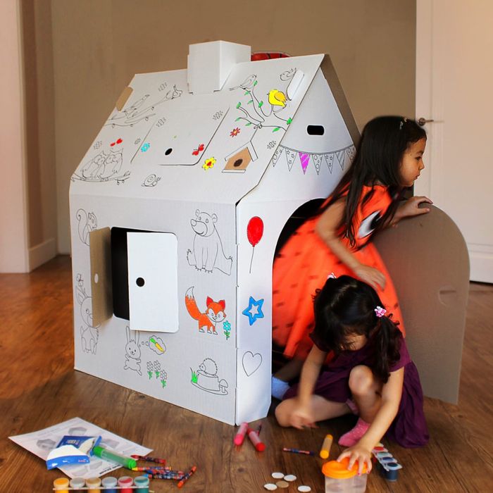 Детские домики-раскраски