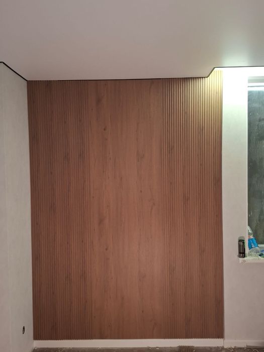 Установка бамбук панелей