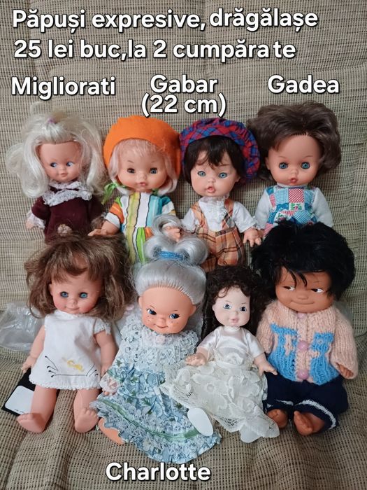 Păpuși haioase,expresive