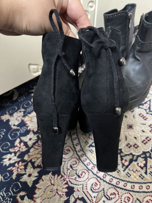 Ботильоны Замшевые