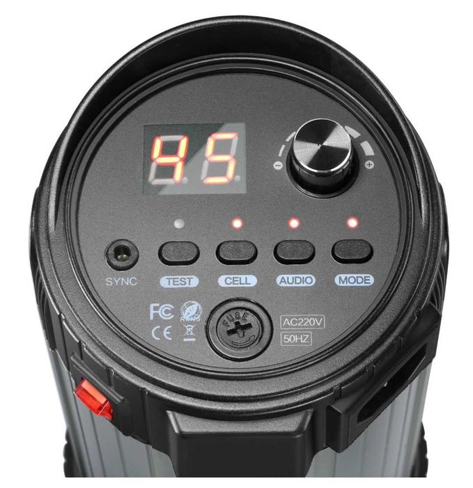 2 x Blitz Studio Foto Neewer N300W  cu acumulator, lampa modelare