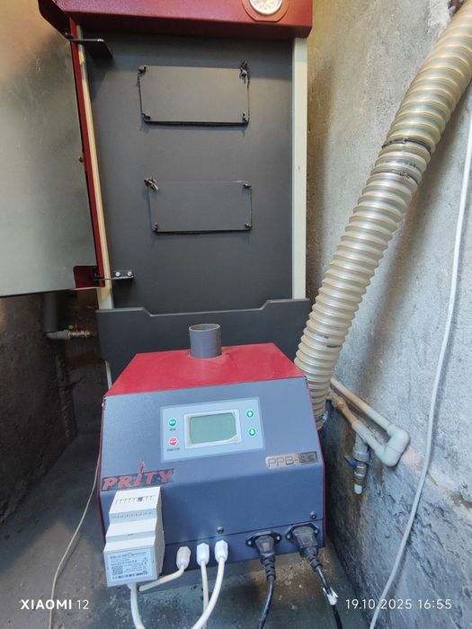 Котел и горелка Прити 35KW