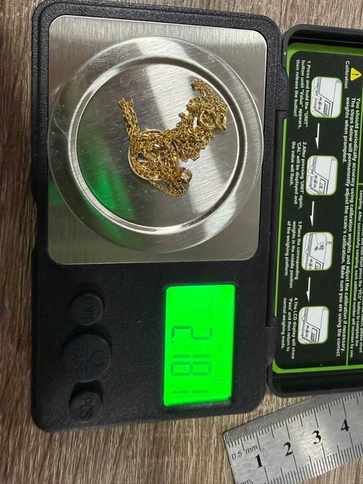 Златен синджир 14кт 2,18грама