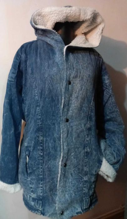 Geaca blugi imblanita