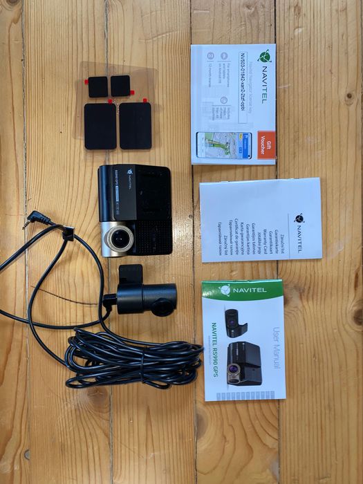 Двоен dashcam (Navitel rs990 GPS)