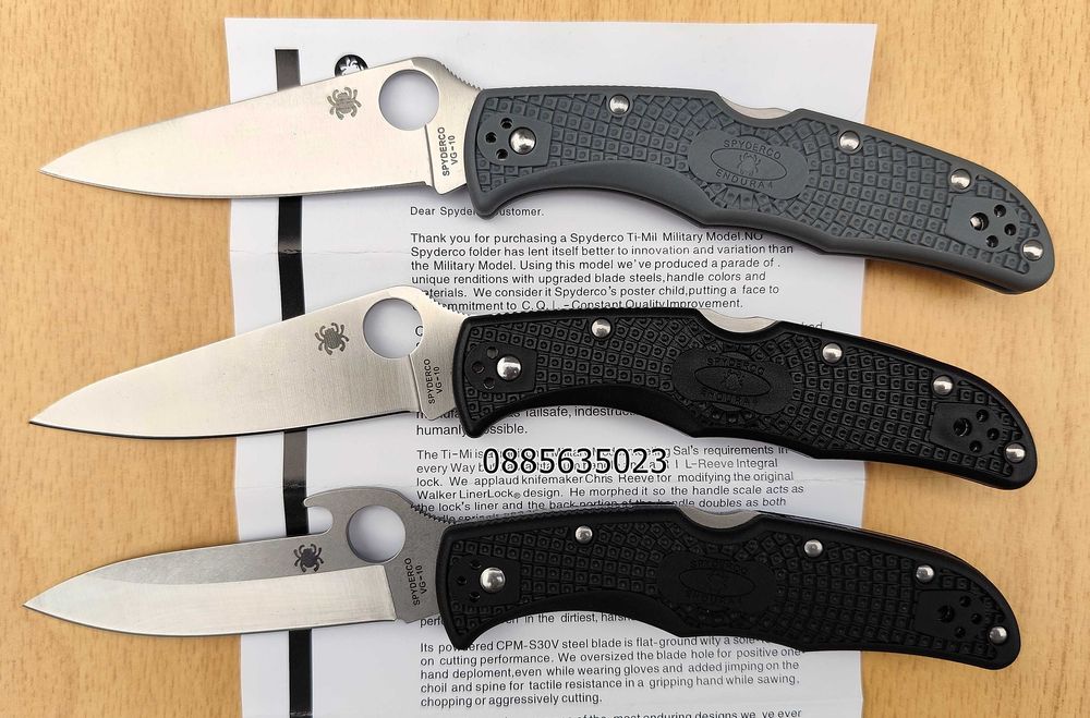 Сгъваем нож Endura 4 Emerson / Spyderco Endura 4