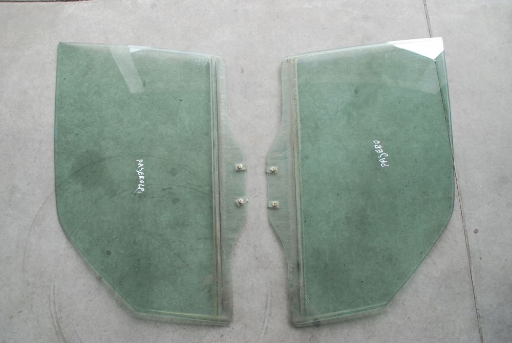 Боковые стекла на Pajero 4