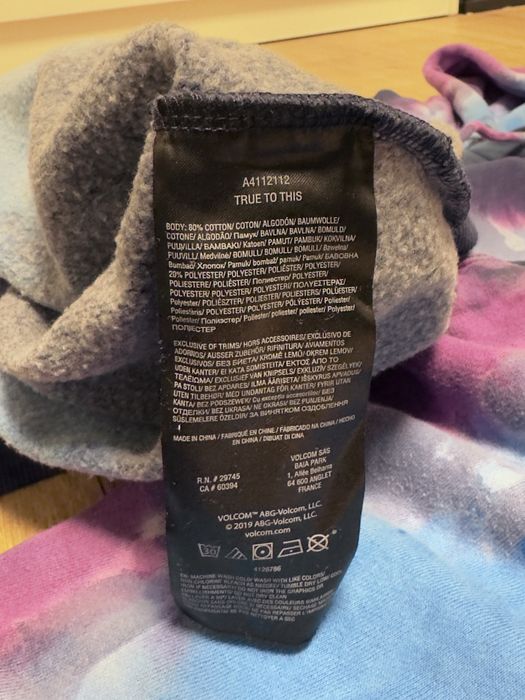 Volcom Scrowed Ballpoint Blue Tie Dye