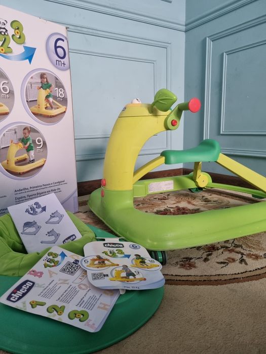 Chicco ходунок 3в1     качественный оченьочень прочный