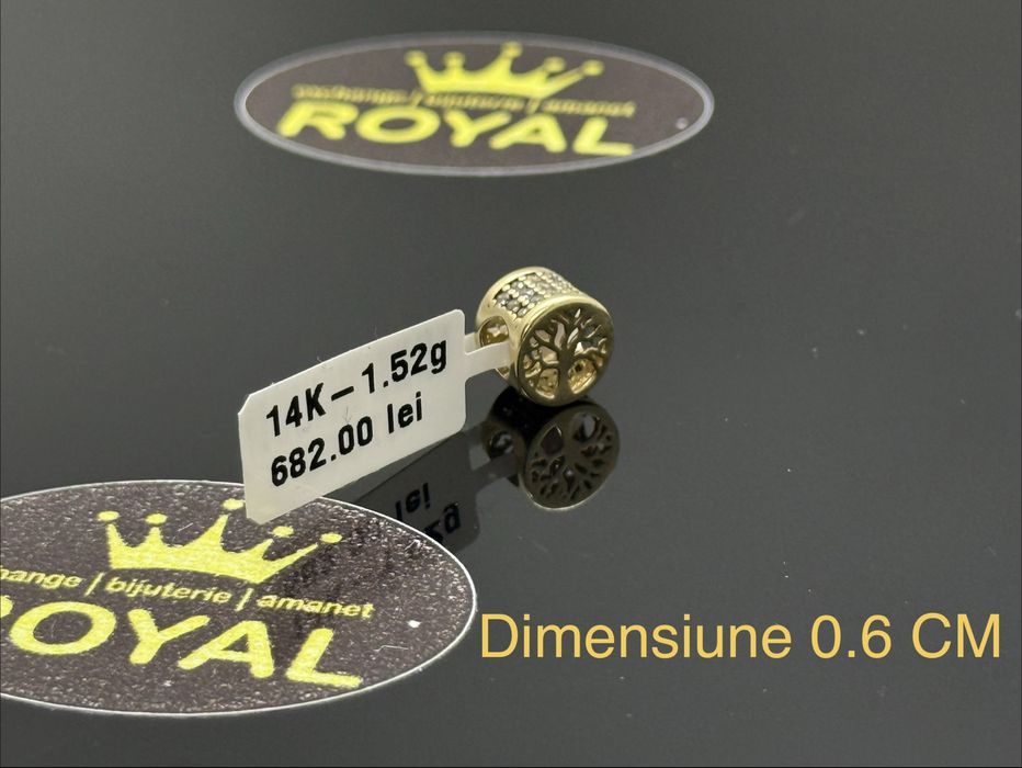 Bijuteria ROYAL : Charm AUR 14K  1.52 GR