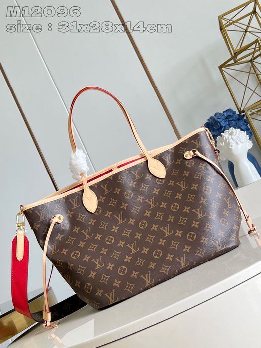 LV ルイ・ヴィトン Geanta Louis Vuitton Neverfull 31cm maro, tip Premium Bucuresti
