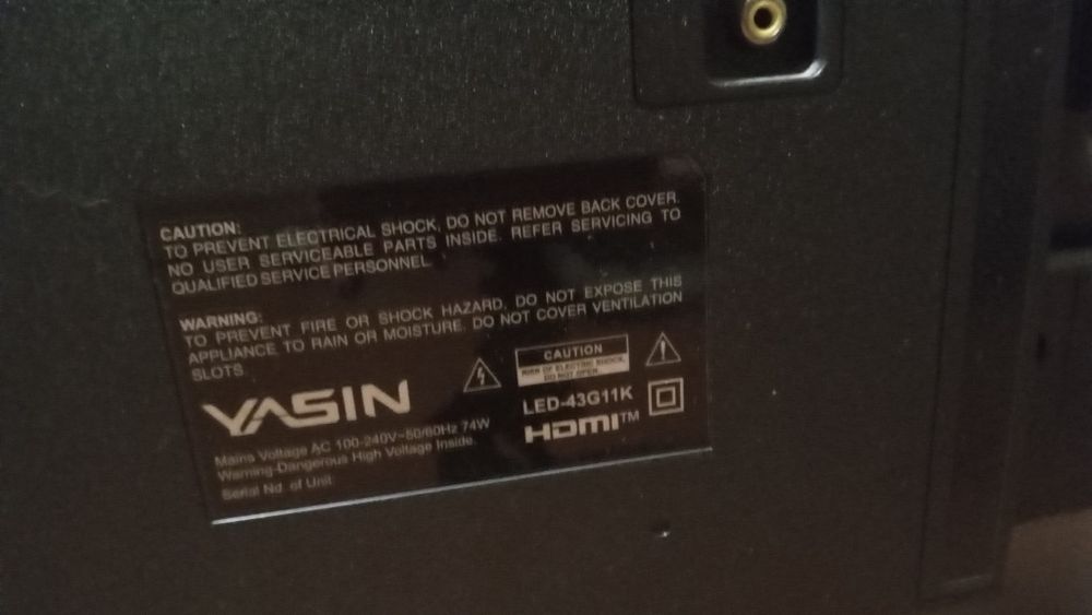 Телевизор на запчасти