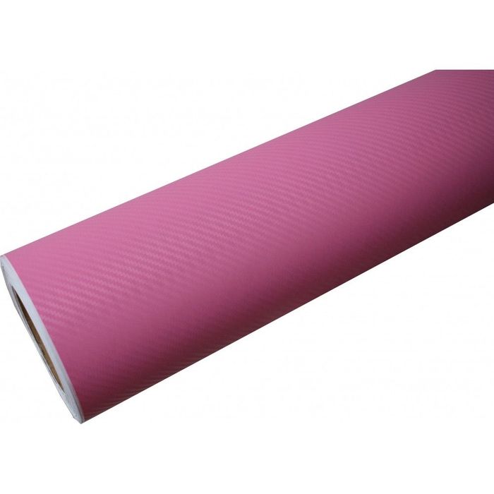 Rola folie carbon 3D ROZ latime 1.27m x 30m