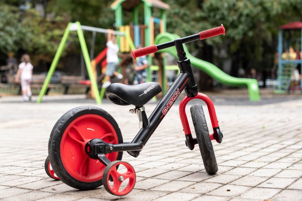 Балансно колело Lorelli - Energy, черно и червено