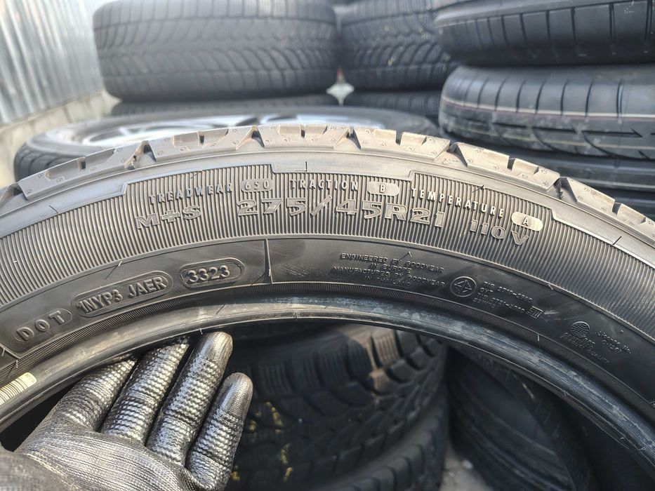 4бр.НОВИ всесезонни гуми GOOD YEAR+WRANGLER 275 45 21 DOT23 цена за брой