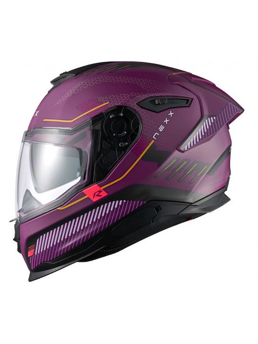 Nexx Y.100R Baron Aubergine Cască Moto marimea XS