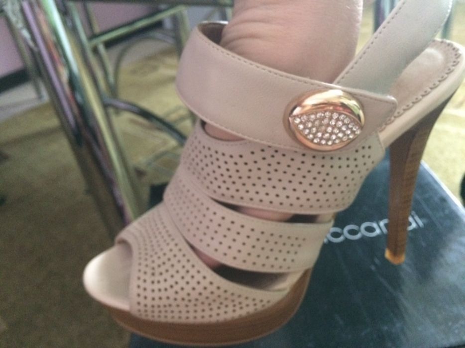 Туфли босоножки танкетки