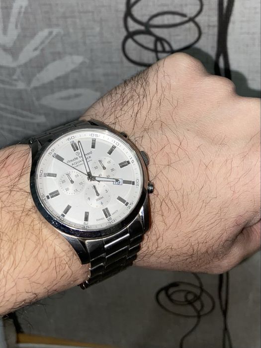 Продам оригинальные мужские часы Claude Bernard